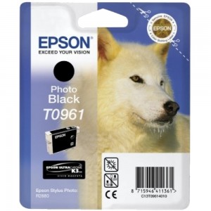 Чернильный картридж Epson C13T09614010 Black