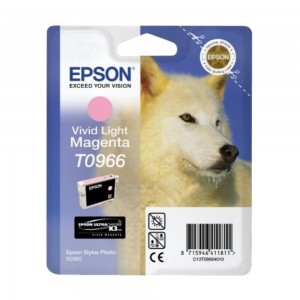 Чернильный картридж Epson C13T09664010 Vivid Light Magenta