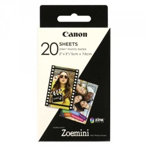 Фотобумага Canon ZP-2030 Zink Paper для Zoemini, 20 листов (3214C002)