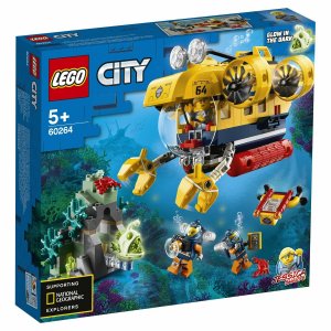 Конструкторы Lego Океан: исследовательская подводная лодка (60264)
