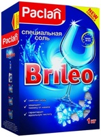 Специальная соль для посудомоченых машин Paclan Brileo, 1 кг (419150) (419151)