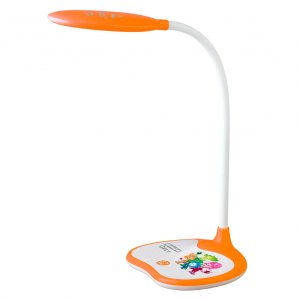 Настольная лампа для рабочего стола ЭРА NLED-433 6 Вт оранжевая (Б0028463)
