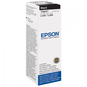 Картридж для струйного принтера Epson C13T66414A Black