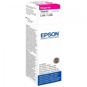 Картридж для струйного принтера Epson C13T66434A Magenta