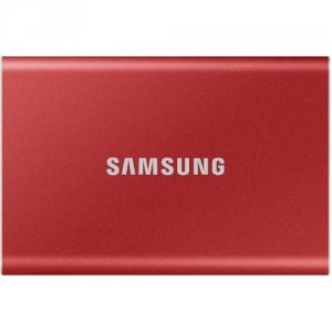SSD накопитель Samsung T7 USB Type-C 1.8" 2000 ГБ (MU-PC2T0R/WW)