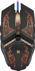 Мышь проводная Defender Halo Z GM-430L чёрный (52430)