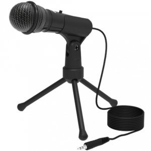 Настольный микрофон Ritmix RDM-120 черный (15120024)