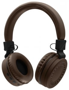 Наушники накладные Bluetooth Rombica MySound BH-11 Brown (BT-H018)