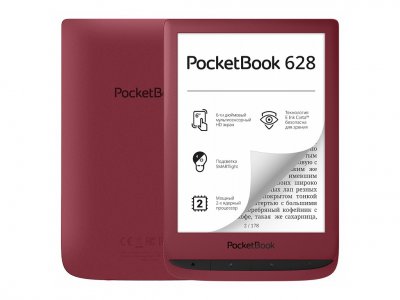 Электронные книги PocketBook 628 PB628-R-RU