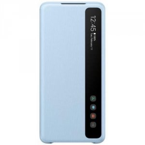 Чехлы для смартфонов Samsung Чехол-книжка Samsung EF-ZG985CLEGRU для Galaxy S20+, полиуретан, голубой