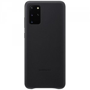 Чехлы для смартфонов Samsung Чехол-крышка Samsung EF-VG985LBEGRU для Galaxy S20+, кожа, черный