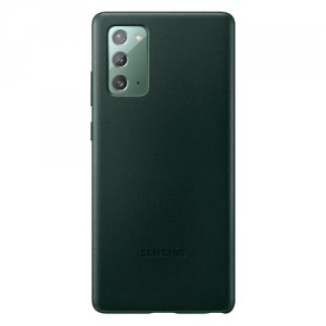 Чехлы для смартфонов Samsung Чехол-крышка Samsung VN980LGEGRU для Note 20, кожа, зеленый (EF-VN980LGEGRU)