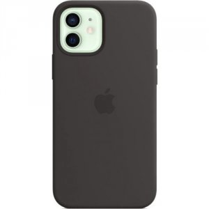 Чехлы для смартфонов Apple Чехол-крышка Apple MHL73ZE/A MagSafe для iPhone 12 / 12 Pro, силикон, черный