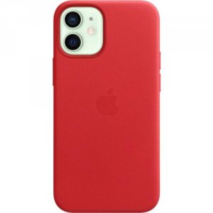 Чехлы для смартфонов Apple iPhone 12 mini Leather Case with MagSafe (MHK73ZE/A) красный