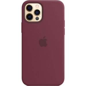 Чехлы для смартфонов Apple iPhone 12 | 12 Pro Silicone Case with MagSafe - Plum (MHL23ZE/A) фиолетовый