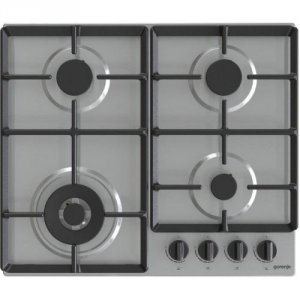 Встраиваемая газовая панель Gorenje GW641EBX нержавеющая сталь