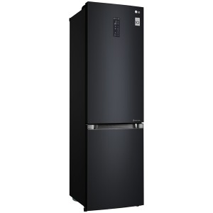 Холодильник с нижней морозильной камерой LG GA-B499TGLB Black