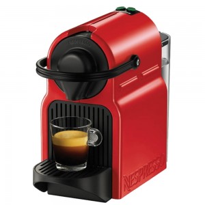 Кофемашина капсульного типа Nespresso Krups XN1005 Inissia Ruby Red