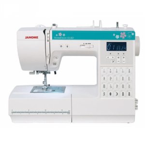 Швейная машина Janome HomeDecor 6180 белый/зеленый (HOMEDECOR 6180)
