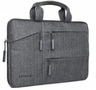 Кейс для ноутбука до 15" Satechi Water resistant Laptop Carrying Case 15" (серый) (ST-LTB15)