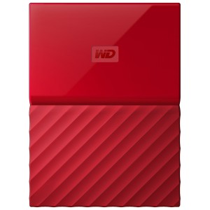Внешний жесткий диск 2.5" Western Digital My Passport 2Tb Red (WDBUAX0020BRD-EEUE)