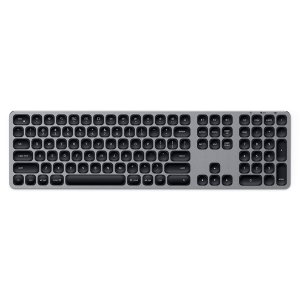 Клавиатура беспроводная Satechi Aluminum Bluetooth Wireless Sp.Grey (ST-AMBKM-RU)