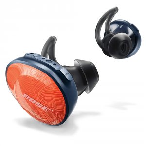 Спортивные наушники Bluetooth Bose SoundSport Free Wireless Orange/Navy (774373-0030)