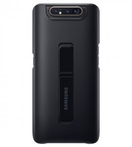 Чехлы для смартфонов Samsung Чехол-крышка Samsung Standing Cover для Galaxy A80, поликарбонат, черный (EF-PA805CBEGRU)