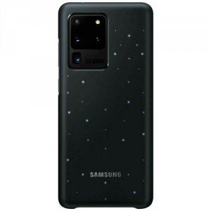 Чехлы для смартфонов Samsung Galaxy S20 Ultra Smart LED Cover чёрный (EF-KG988CBEGRU)