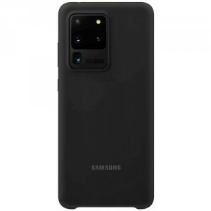 Чехлы для смартфонов Samsung Чехол-крышка Samsung EF-PG988TBEG для Galaxy S20 Ultra, силикон, черный (EF-PG988TBEGRU)