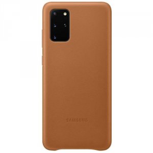 Чехлы для смартфонов Samsung Чехол-крышка Samsung EF-VG985LAEGRU для Galaxy S20+, кожа, коричневый