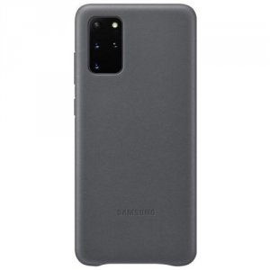 Чехлы для смартфонов Samsung Чехол-крышка Samsung EF-VG985LJEGRU для Galaxy S20+, кожа, серый
