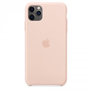Клип-кейс Apple Чехол-крышка Apple для iPhone 11 Pro Max, силикон, розовый (MWYY2ZM/A)