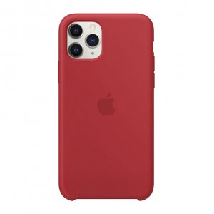 Клип-кейс Apple Чехол-крышка Apple MWYH2ZM для iPhone 11 Pro, силикон, красный (MWYH2ZM/A)