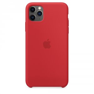 Клип-кейс Apple Чехол-крышка Apple для iPhone 11 Pro Max, силикон, красный (MWYV2ZM/A)