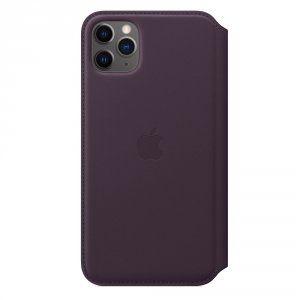 Чехол-книжка Apple Folio для iPhone 11 Pro Max (спелый баклажан) (MX092ZM/A)