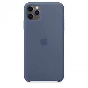 Клип-кейс Apple Silicone для iPhone 11 Pro Max (морской лёд) (MX032ZM/A)