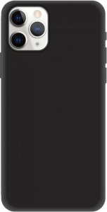 Клип-кейс Luxcase Liquid Silicone для Apple iPhone 11 Pro (черный)