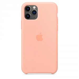 Клип-кейс Apple Silicone для iPhone 11 Pro (розовый грейпфрут) (MY1E2ZM/A)