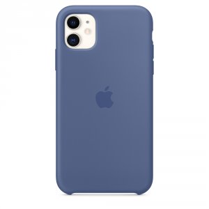 Чехол Apple Silicone для Apple iPhone 11 (синий) (MY1A2ZM/A)