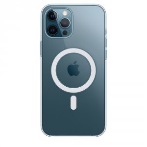 Чехол для телефона Apple Чехол-крышка Apple MHLN3ZE/A MagSafe для iPhone 12 Pro Max, поликарбонат, прозрачный