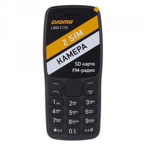 Мобильные телефоны Digma DIGMA C170 (LT1059PM)