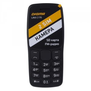 Мобильные телефоны Digma DIGMA C170 (LT1059PM)