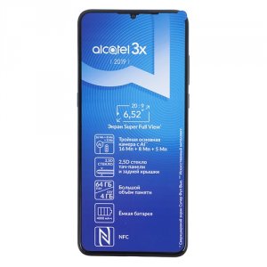 Мобильные телефоны Alcatel 3X 2019 5048Y DS (5048Y-2AALRU12)