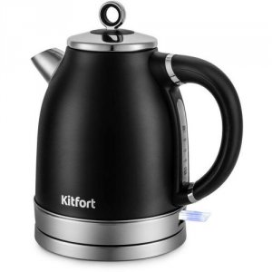 Чайники электрические Kitfort КТ-6101 чёрный (KT-6101)