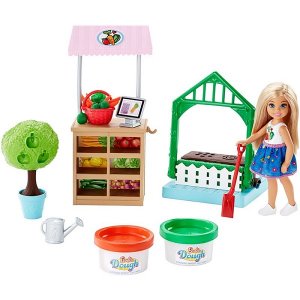 Игровые наборы и фигурки для детей Mattel Mattel Barbie FRH75 Барби "Овощной сад Челси"