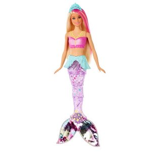 Куклы и пупсы Mattel Mattel Barbie GFL82 Барби Сверкающая русалочка