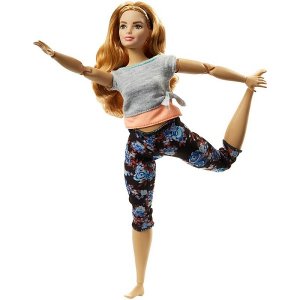 Куклы и пупсы Mattel Mattel Barbie FTG84 Барби Безграничные движения Шатенка