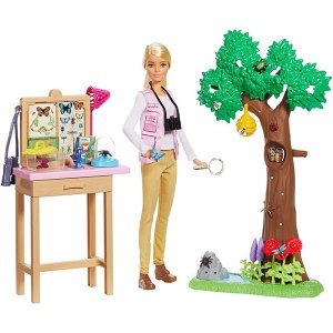 Куклы и пупсы Mattel Mattel Barbie GDM49 Барби Nat Geo Исследователь бабочек
