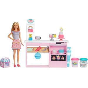 Игровые наборы и фигурки для детей Mattel Mattel Barbie GFP59 Барби Кондитерский магазин